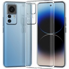 Techno Guru Xiaomi Mi 12T Pro Kılıf Esnek Şeffaf Clearflex Premium Silikon Kılıf
