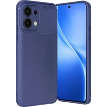 Royal Case Oppo A6 Pro 4g Kılıf Esnek Karbon Desenli Şık Premium Silikon Kapak Ryc/a.f.karbon