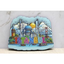 Buğz Ahşap Istanbul Temalı Magnet ALK4360
