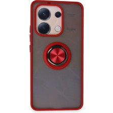 Royal Case Redmi Note 13 4g Kılıf Yüzüklü ve Stant Özellikli Şık Premium Silikon Kapak Ryc/montreal Yüzüklü