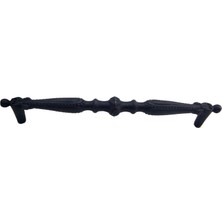 Buğz Antika Tarz Dekoratif Pirinç Yeni Sütun Mobilya Kulbu - 128MM, Oksit