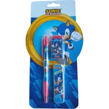 GENC DIJITAL BASKI Sonic Kırtasiye Seti Versatil+Silgi+Uç 582456