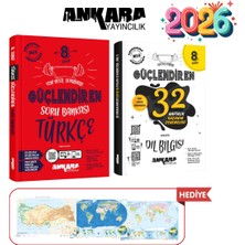 Ankara Yayıncılık 8.sınıf Güçlendiren Türkçe Soru Bankası - 32 Ha