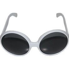 Buğz 80 Li Yıllar Beyaz Renk Nostalji Yeşilçam Parti Gözlüğü