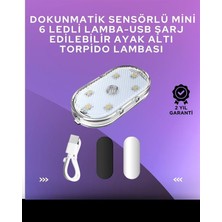 LTG Nova USB Şarjlı 3 Saat Kesintisiz Çalışan Araba Atmosfer Işıkları