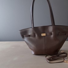 Gözde Mağazacılık Kilit Detay Mıknatıs Kapamalı Kadın El Omuz Çanta