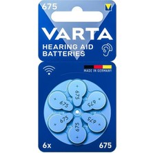 LTG Nova 675 Numara Kulaklık Işitme Cihazı Pili (6'lı Paket)