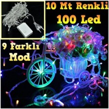10M Renkli LED Işık Seti, Noel ve Özel Günler Için Dekoratif Aydınlatma