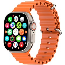 LTG Nova W69 Watch Ios ve Android Uyumlu Mactive 2.05 Inç Geniş Ekranlı Turuncu Saat
