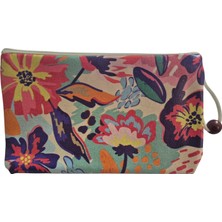 TG Design Baskılı 3 Farklı Model Fermuarlı Akrilik Bez Cüzdan