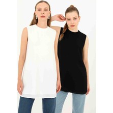 Puane 10270 Kolsuz Tül Detaylı Içlik 2li Set