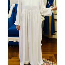 Hanique Ayrobin Tesettür Elbise-Hac Umre Elbise Ferace-Şık Elbise