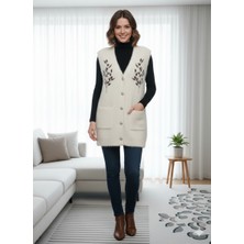 Reva Bayan Kışlık Yelek Standart Beden