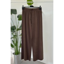 Sentez 5581 Berlin Yanı Nervürlü Geniş Paça Pantolon