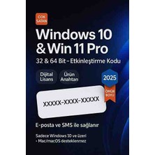 Windows 10 - Windows 11 Pro Oem Dijital Lisan Kodu