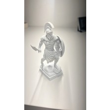 TSC 3D Ev Süsleme Objesi Şavaşcı Kılıç Kalkan 14CM