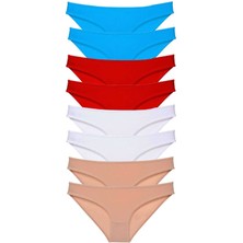 Royaleks 8 Adet Süper Eko Set Likralı Kadın Slip Külot 529