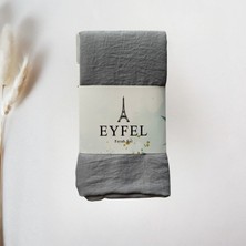 Eyfel Ferah Pamuk Gri Şal