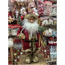 85 cm Dekoratif Noel Baba, Şık ve Sevimli Dekorasyon Ürünü