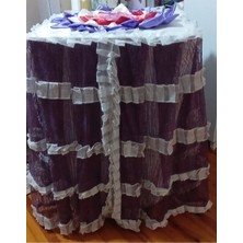 Mor Renkli, Şık ve Koruyucu Çamaşır Makinesi Örtüsü, Kaliteli ve Dayanıklı Tasarım