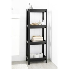 3 Renkli Çok Katlı Çok Amaçlı Plastik Raf, Banyo ve Mutfak Düzenleyici