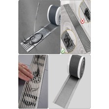 Çok Renkli 4 Metre Yapışkanlı Gider Koruyucu ve Saç Toplayıcı Seti