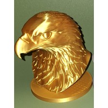 TSC Modern Tasarım Gold Renk Biblo Dekor Obje 14CM