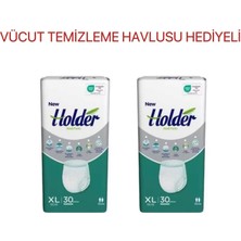 Holder Hasta Bezi Külot Xl 60 Adet Vücut Temizleme Mendili Hediyeli