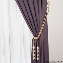 Özel Yapım Dekoratif Perde Bağı Renso Braçol Takım