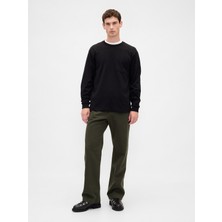 Gap Erkek Haki Canvas '90S Loose Pantolon