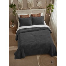 La Lune Home Petek Kare Desen Battalboy Welsoft Yatak Örtüsü