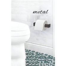 Çok Renkli Metal Tuvalet Kağıdı Tutucu, Delme Gerektirmeden, Yapışkanlı, Şık ve Kullanışlı