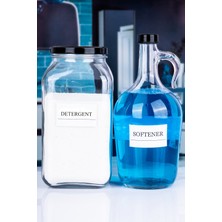 2'li Banyo Seti, 1,5 Lt Yumuşatıcı Şişesi ve 3 Lt Deterjan Kavanozu
