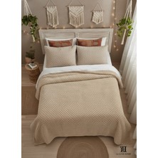 La Lune Home Petek Kare Desen Battalboy Welsoft Yatak Örtüsü