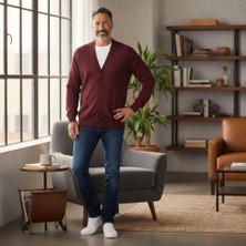 Eren Style V Yaka Cepli Hırka