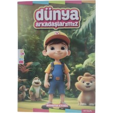 Btoys Dünya Arkadaşlarımız 48 Sayfa BT-T10116