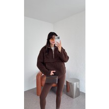 Hazelanna Kahverengi Teddy Sweat
