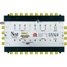 Next Sonlu Kaskatlı Uydu Santral 10/8 Multiswitch Hibrit