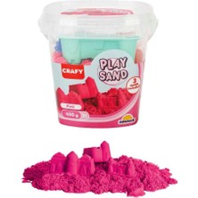 Toyfest Crafy Oyun Kumu Seti Pembe 450 G