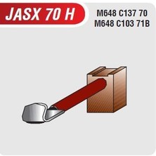 Universal JASX70H 24V Marş Kömürü  Mazda-Nıssan-Mıtsubıshı Canter 659 Ym 6,8X11,8X17,2 Mıtsubıshı Tipi