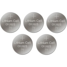 Marsilyan Yuma Cr2032 Süper Lityum 3v 5’li Kart Düğme Pil