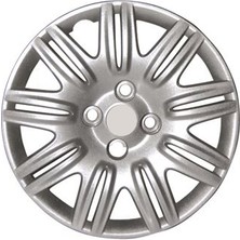 Universal Jant Kapağı 9 Kollu 14 " Fıat Doblo  12 (Bordo Arma )