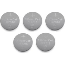 Marsilyan Yuma Cr2016 Süper Lityum 3v 5’li Kart Düğme Pil