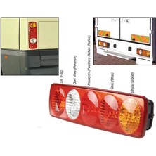 Universal Stop Lamba Neko Tip Plaka Lambasız Ford Transıt V184(10AD)