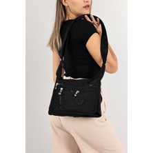 Fhd Bags Kadın Günlük Çok Gözlü  Omuz ve Çapraz Çanta – Su Geçirmez Kumaş, Hafif & Kullanışlı