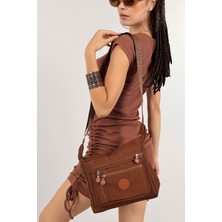 Fhd Bags Kadın Günlük Çok Gözlü  Omuz ve Çapraz Çanta – Su Geçirmez Kumaş, Hafif & Kullanışlı