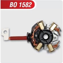 Universal BO1582 12V Kömür Yuvası Bmw Opel Renault Expres Megane Clıo R9/19 1.9d  Volvo 6×18X14,5 Bosh Tipi