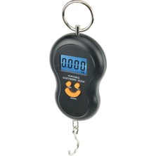 Marsilyan Taşınabilir Dijital Gülen Yüz Bavul - Valiz Tartısı (50 Kg) (4887)