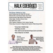 Halk Edebiyatı Dergisi Yayınları Halk Edebiyatı Dergisi: 68 Eylül-Ekim 2025