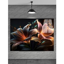 Marsilyan Sevilen Seri Çiçek Cam Tablo